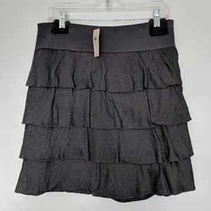 NWT Ann Taylor Silk Ruffle Skirt